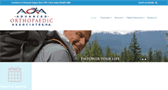 Desktop Screenshot of aoaortho.com